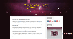 Desktop Screenshot of privateasiangirls.mobi